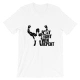 "Pray Fight Win Repeat" T-Shirt