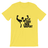 "Pray Fight Win Repeat" T-Shirt